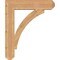 Ekena Millwork Thorton Craftsman Smooth Bracket, Western Red Cedar, 5 1/2"W x 30"D x 36"H BKT06X30X36THR04SWR - alternate 4